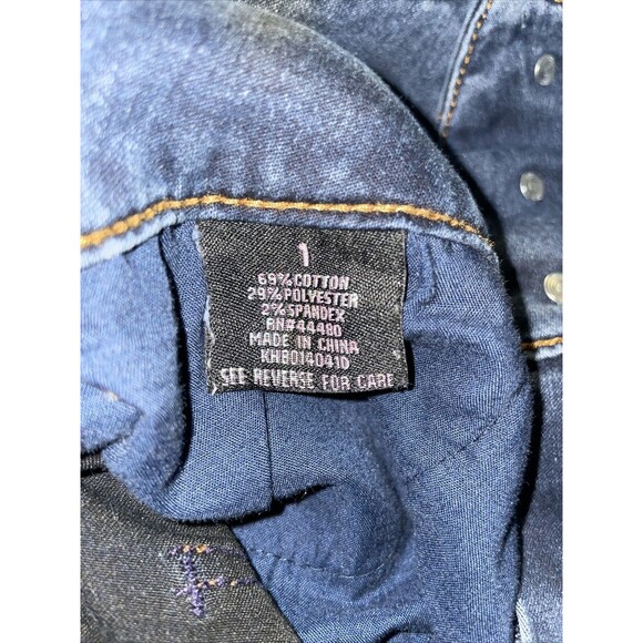 Tinseltown High Rise Shorts Women's Denim Shorts Light Wash Size 1 - Picture 7 of 7